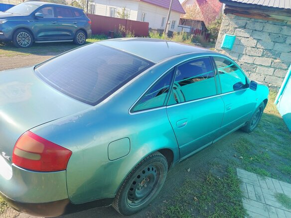 1998 Audi A6 II (C5), зелёный, 330000 рублей - вид 1