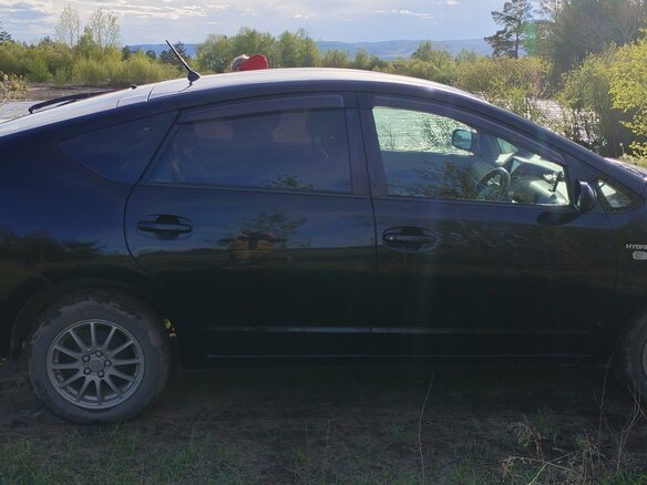 2009 Toyota Prius II Рестайлинг (XW20), чёрный, 850000 рублей - вид 4