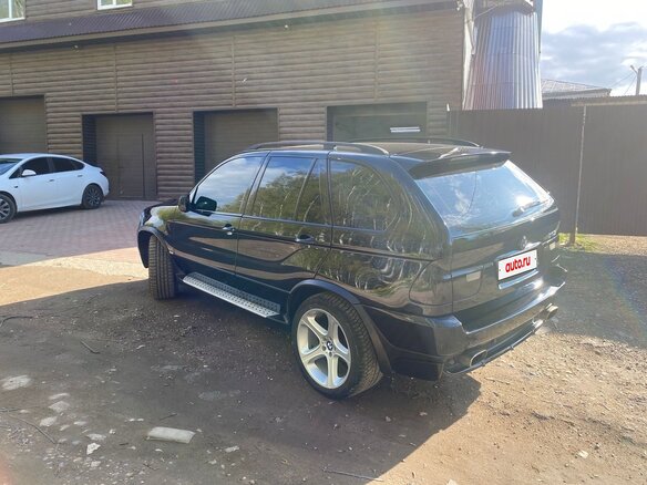 2003 BMW X5 4.4i I (E53), чёрный, 1300000 рублей - вид 2