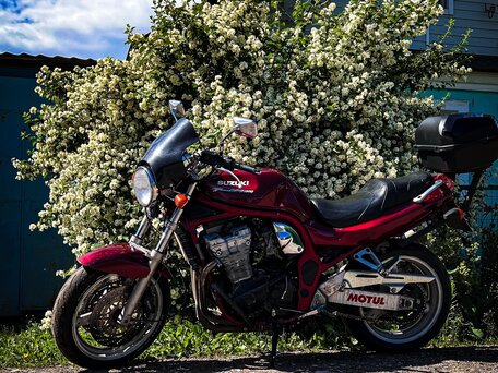 1998 Suzuki Bandit 1200, красный, 320000 рублей, вид 4