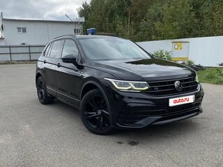 2021 Volkswagen Tiguan II Рестайлинг, чёрный, 3250000 рублей, вид 4
