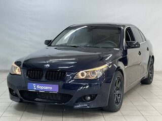 2007 BMW 5 серии 520d V (E60/E61) Рестайлинг, синий, 1020000 рублей, вид 1
