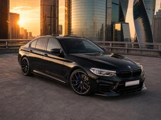 2019 BMW 5 серии 520i VII (G30/G31/G38), чёрный, 3390000 рублей, вид 5