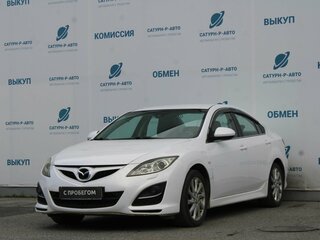 2010 Mazda 6 II (GH) Рестайлинг, белый, 790000 рублей, вид 1