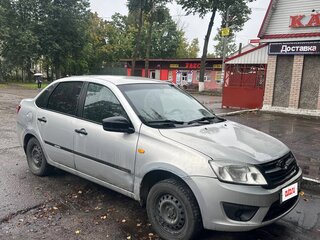 2016 Lada (ВАЗ) Granta I, серебристый, 260000 рублей, вид 2