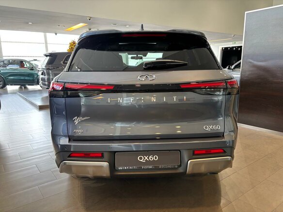 2026 Infiniti QX60 II, синий - вид 4