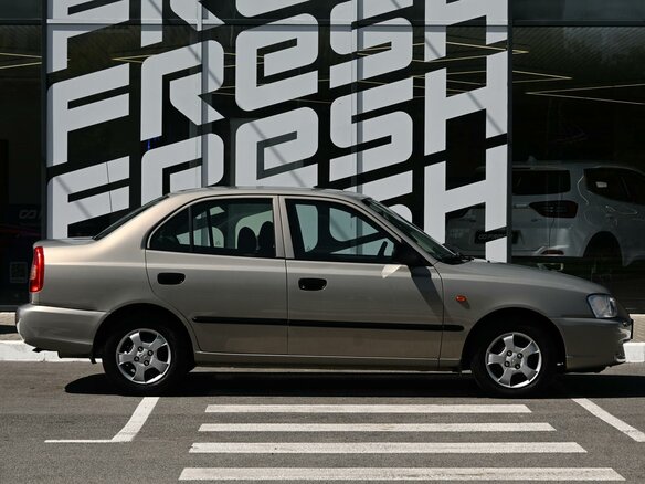 2008 Hyundai Accent ТагАЗ II, бежевый, 879000 рублей - вид 4