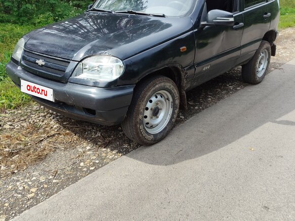 2006 Chevrolet Niva I, чёрный, 255000 рублей