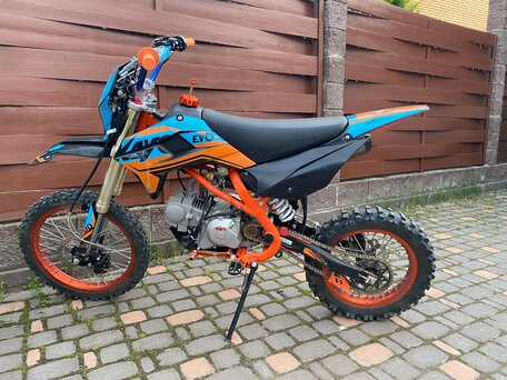 2023 Kayo Evolution YX125EM, оранжевый, 70000 рублей, вид 2