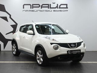 2012 Nissan Juke I, белый, 989900 рублей, вид 4