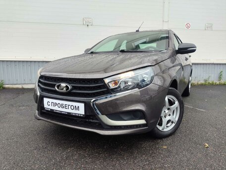 2017 Lada (ВАЗ) Vesta I, коричневый, 730000 рублей, вид 1