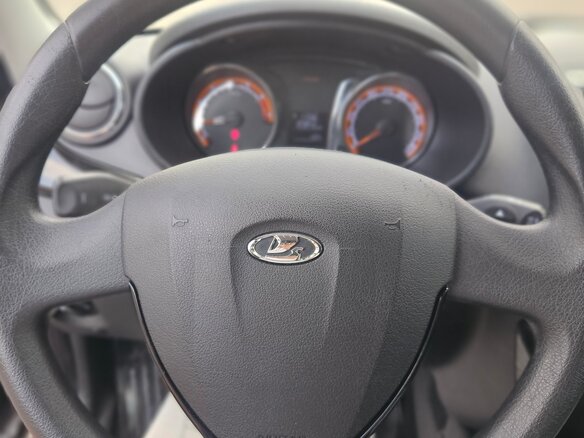 2014 Lada (ВАЗ) Granta I, серебристый - вид 5
