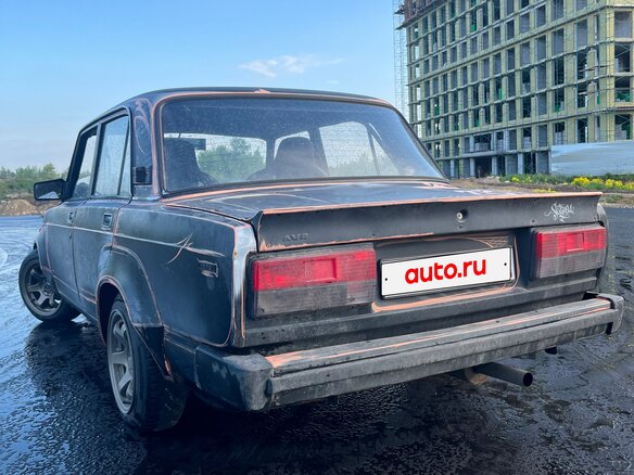 1991 Lada (ВАЗ) 2105, синий, 150000 рублей - вид 5