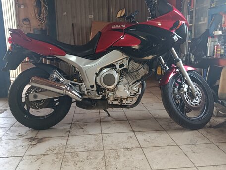 2000 Yamaha TDM850, красный, 312000 рублей, вид 1
