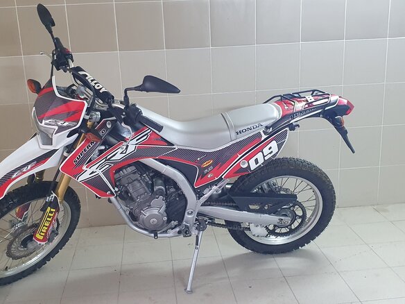 2012 Honda CRF 250L, белый, 390000 рублей