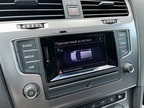 2014 Volkswagen Golf VII, белый - вид 17