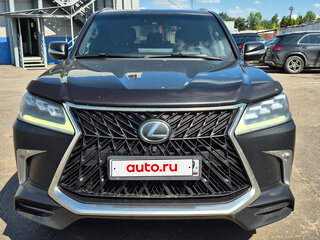 2019 Lexus LX 570 III Рестайлинг 2, чёрный, 7500000 рублей, вид 2