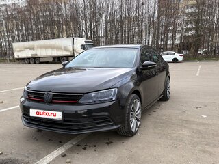 2015 Volkswagen Jetta VI Рестайлинг, чёрный, 830000 рублей, вид 2