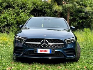 2021 Mercedes-Benz A-Класс 250 e IV (W177), синий, 3800000 рублей, вид 3
