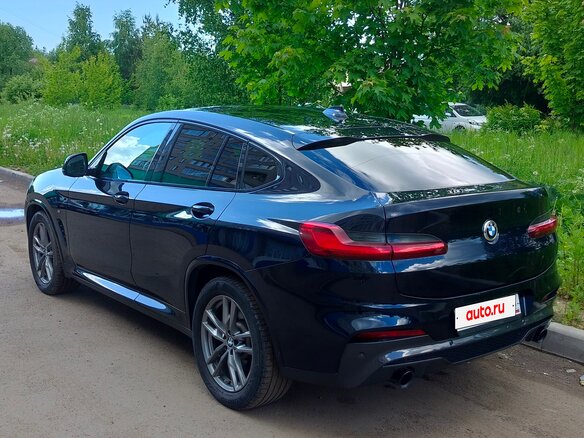 2019 BMW X4 20d II (G02), чёрный, 5000000 рублей - вид 4