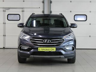 2017 Hyundai Santa Fe III Рестайлинг, синий, 2057000 рублей, вид 2