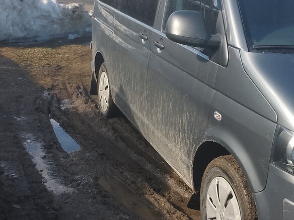 2010 Volkswagen Transporter, серый, 1170000 рублей - вид 7
