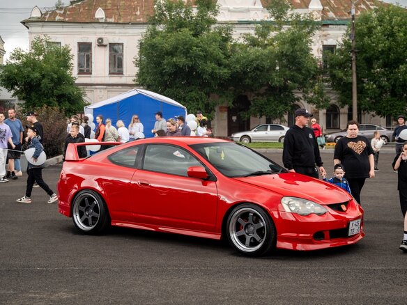 2001 Honda Integra IV, красный, 900000 рублей - вид 5