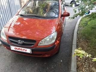2008 Hyundai Getz I Рестайлинг, красный, 425000 рублей, вид 2