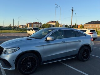 2015 Mercedes-Benz GLE Coupe 400 I (C292), голубой, 3650000 рублей, вид 4