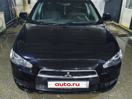2007 Mitsubishi Lancer X, чёрный, 500000 рублей, вид 1