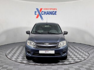2014 Lada (ВАЗ) Granta I, синий, 399000 рублей, вид 2