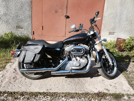 2011 Harley-Davidson Sportster 883, чёрный, 560000 рублей, вид 1