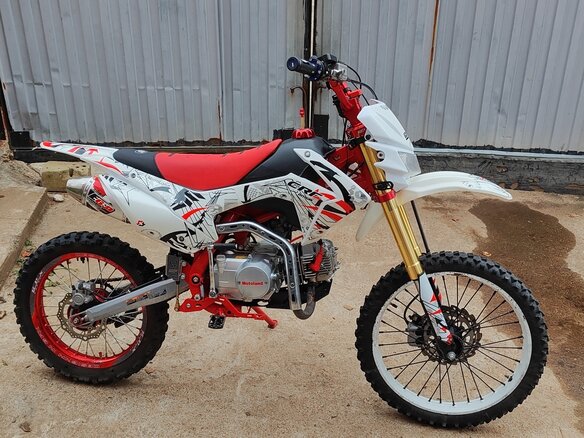 2019 Motoland CRF125, красный, 75000 рублей - вид 5