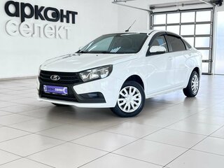 2018 Lada (ВАЗ) Vesta I, белый, 865000 рублей, вид 1