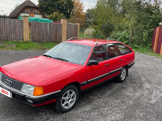 1986 Audi 100 III (C3), красный, 270000 рублей, вид 1