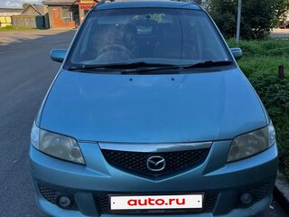 2003 Mazda Premacy I (CP), голубой, 365000 рублей, вид 4