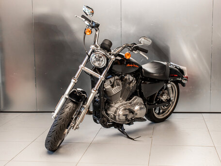 2014 Harley-Davidson Sportster 883, чёрный, 725427 рублей, вид 4