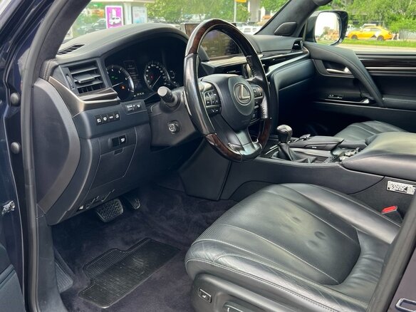 2016 Lexus LX 570 III Рестайлинг 2, синий - вид 10