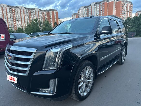 2020 Cadillac Escalade IV, чёрный, 5500000 рублей