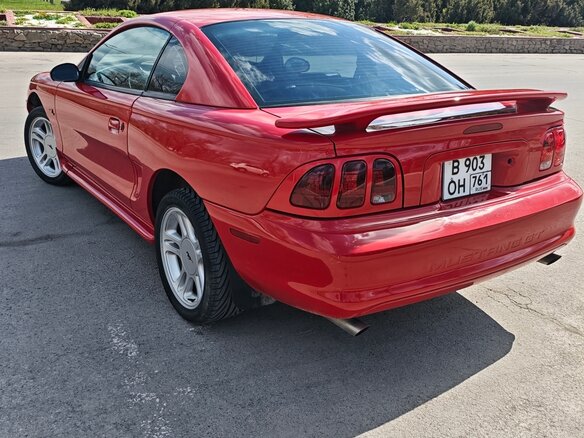 1997 Ford Mustang IV, красный, 750000 рублей - вид 7