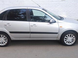 2014 Lada (ВАЗ) Granta I, серебристый, 455000 рублей, вид 2