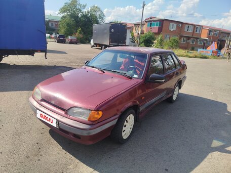 2005 Lada (ВАЗ) 2115, красный, 90000 рублей, вид 2