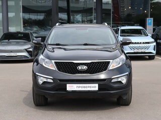 2014 Kia Sportage III Рестайлинг, чёрный, 1299000 рублей, вид 2