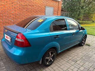 2008 Chevrolet Aveo I Рестайлинг, голубой, 360000 рублей, вид 3