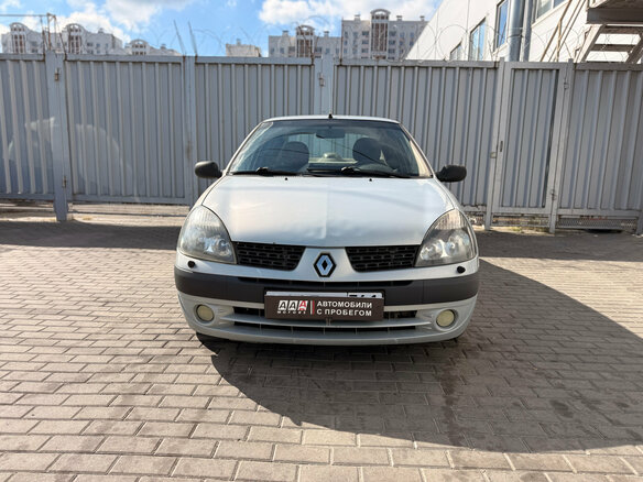 2002 Renault Symbol I, серебристый, 195000 рублей - вид 3