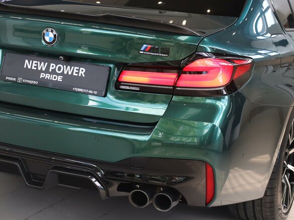 2022 BMW M5 Competition VI (F90) Рестайлинг, зелёный, 9000000 рублей - вид 6