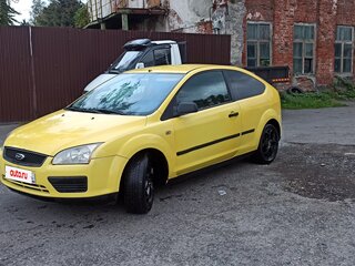 2007 Ford Focus II, жёлтый, 360000 рублей, вид 1