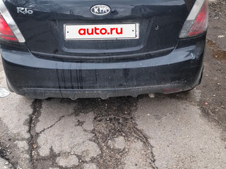 2010 Kia Rio II Рестайлинг, чёрный, 350000 рублей, вид 3