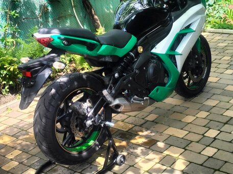 2017 Kawasaki Ninja 400, зелёный, 450000 рублей, вид 5