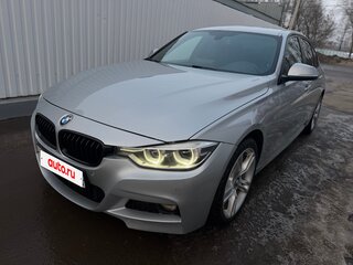 2017 BMW 3 серии 320i xDrive VI (F3x) Рестайлинг, серебристый, 1890000 рублей, вид 2